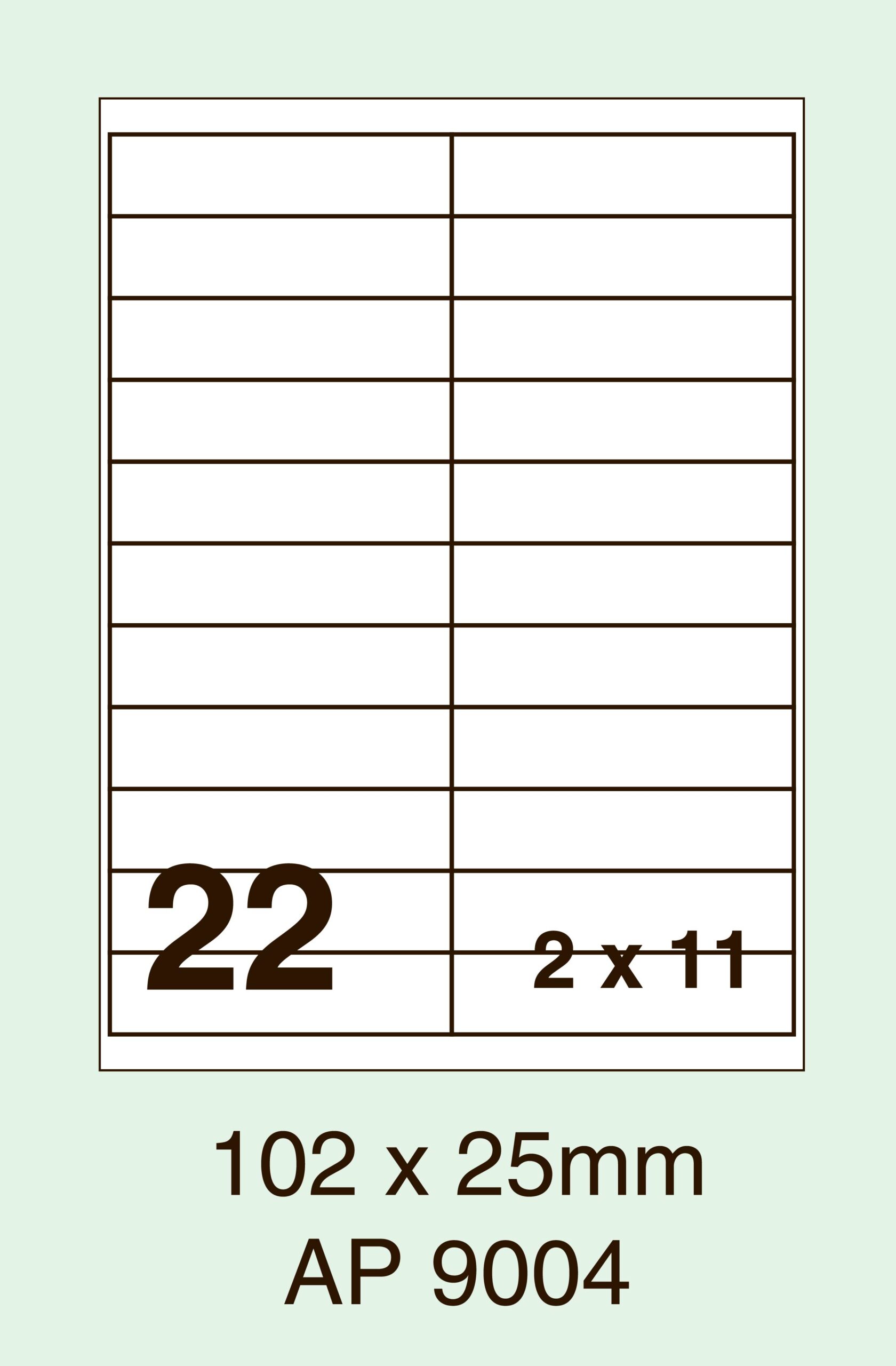 AP 9004 (102 x 25mm)