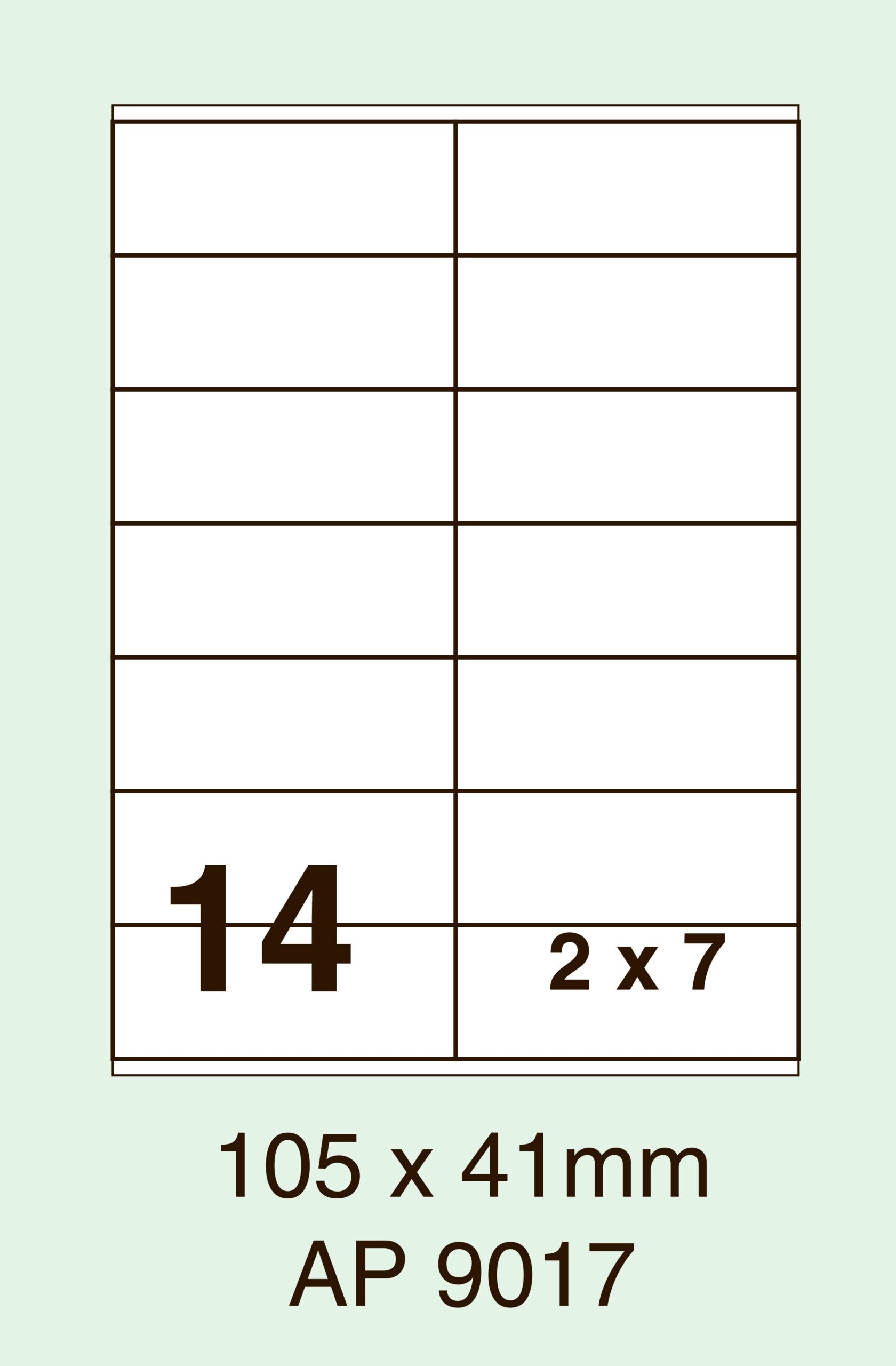 AP 9017 (105 x 41mm)