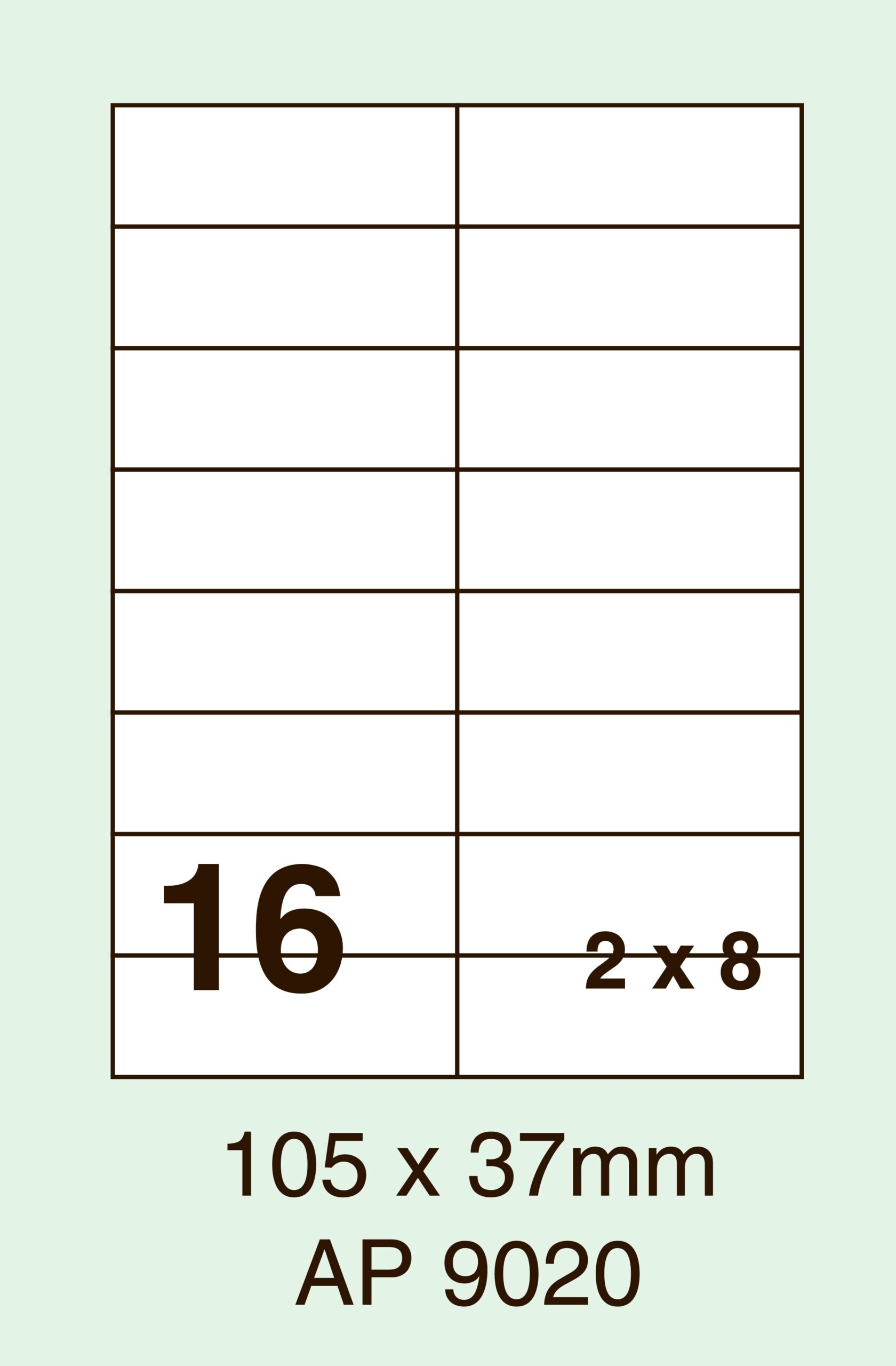 AP 9020 (105 x 37mm)