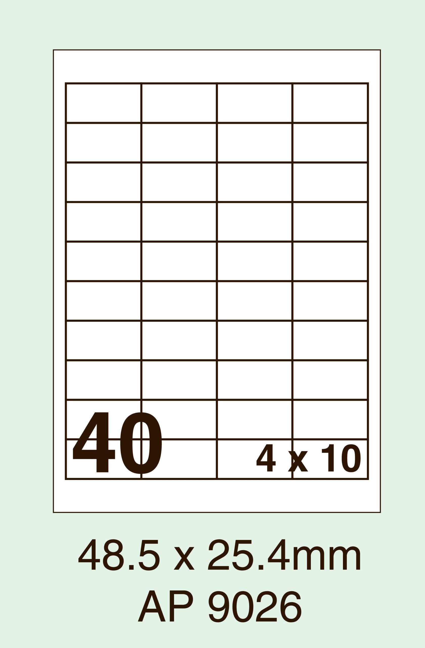 AP 9026 (48.5 x 25.4mm)