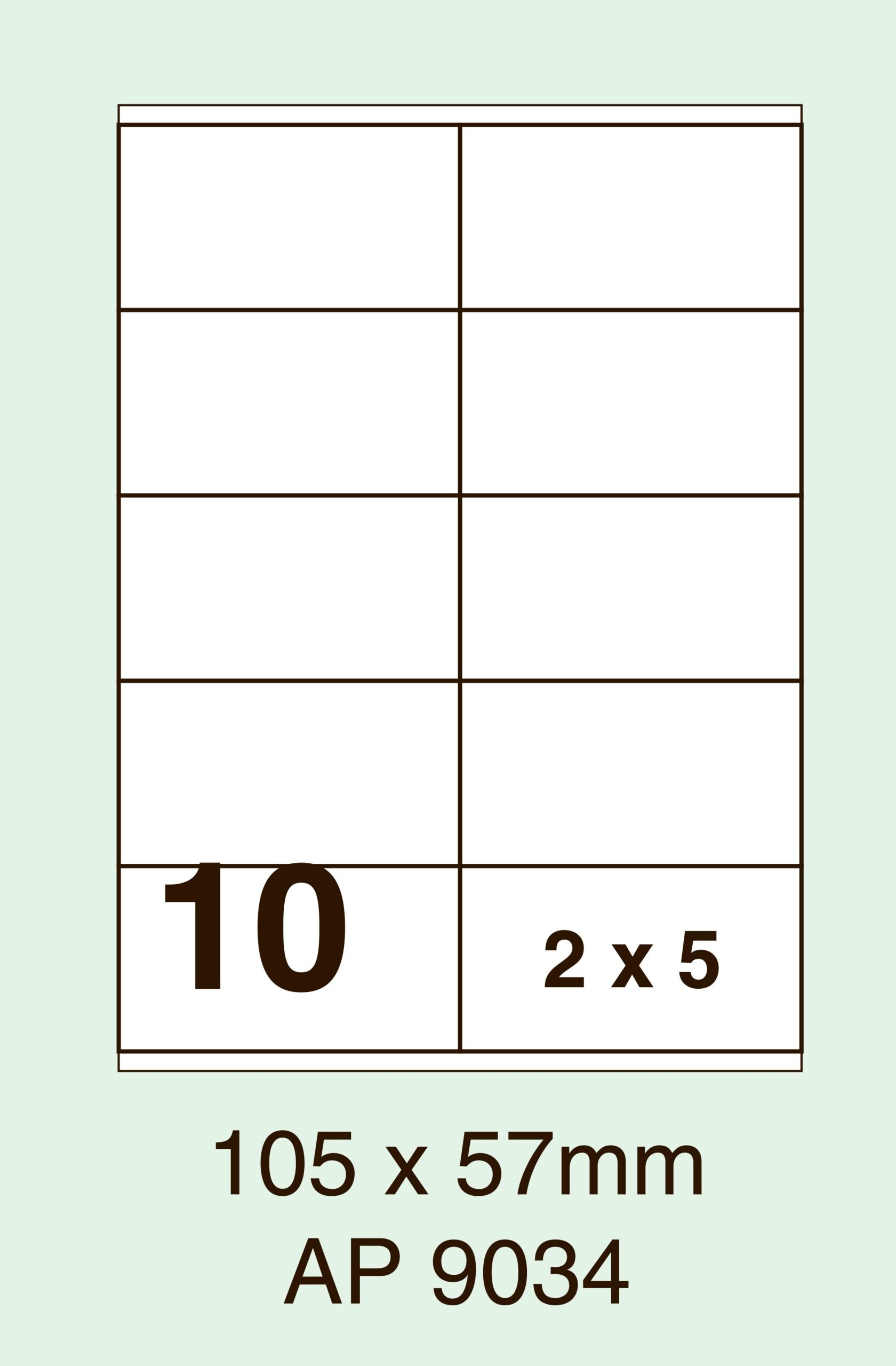 AP 9034 (105 x 57mm)