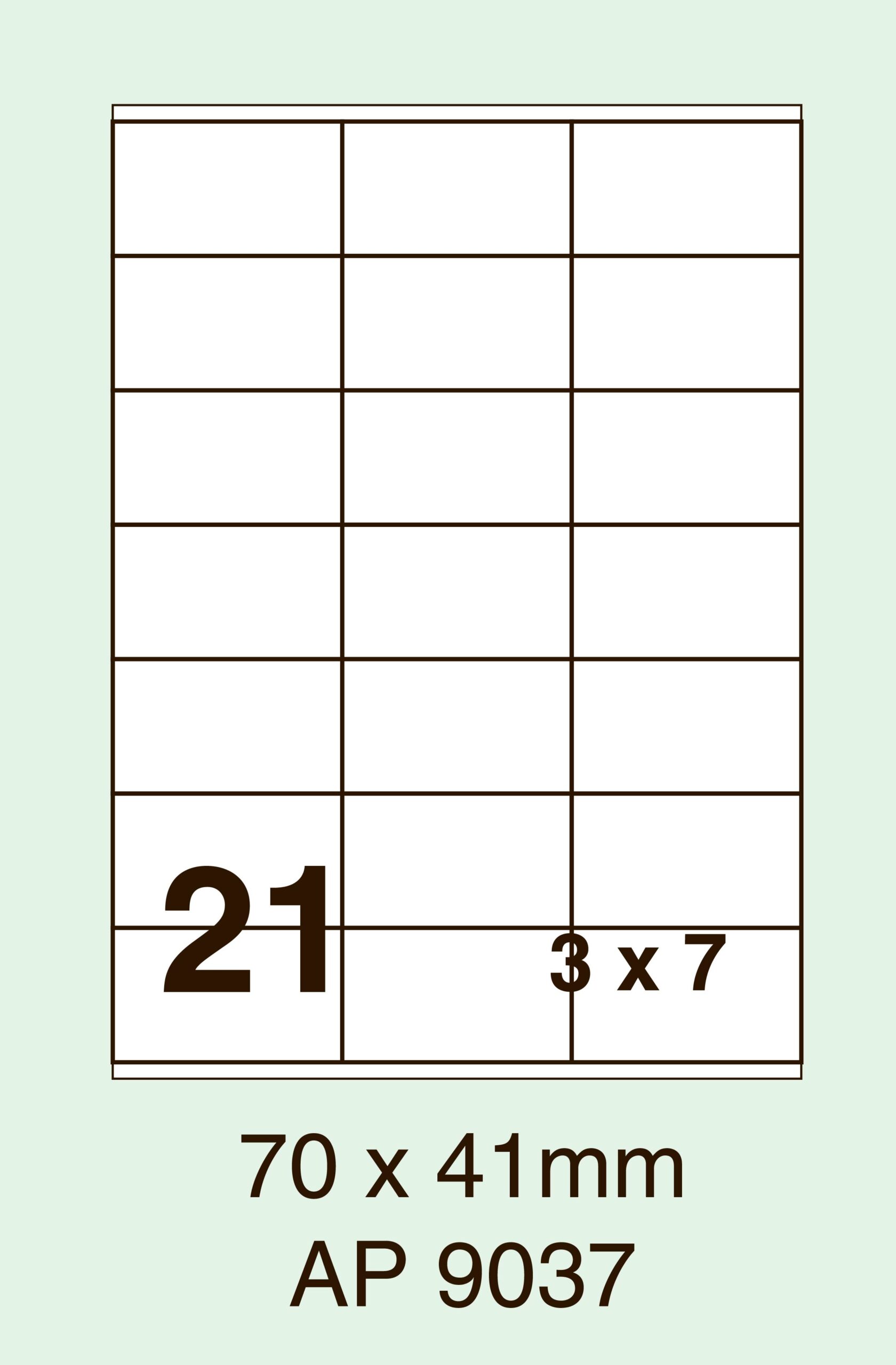 AP 9037 (70 x 41mm)