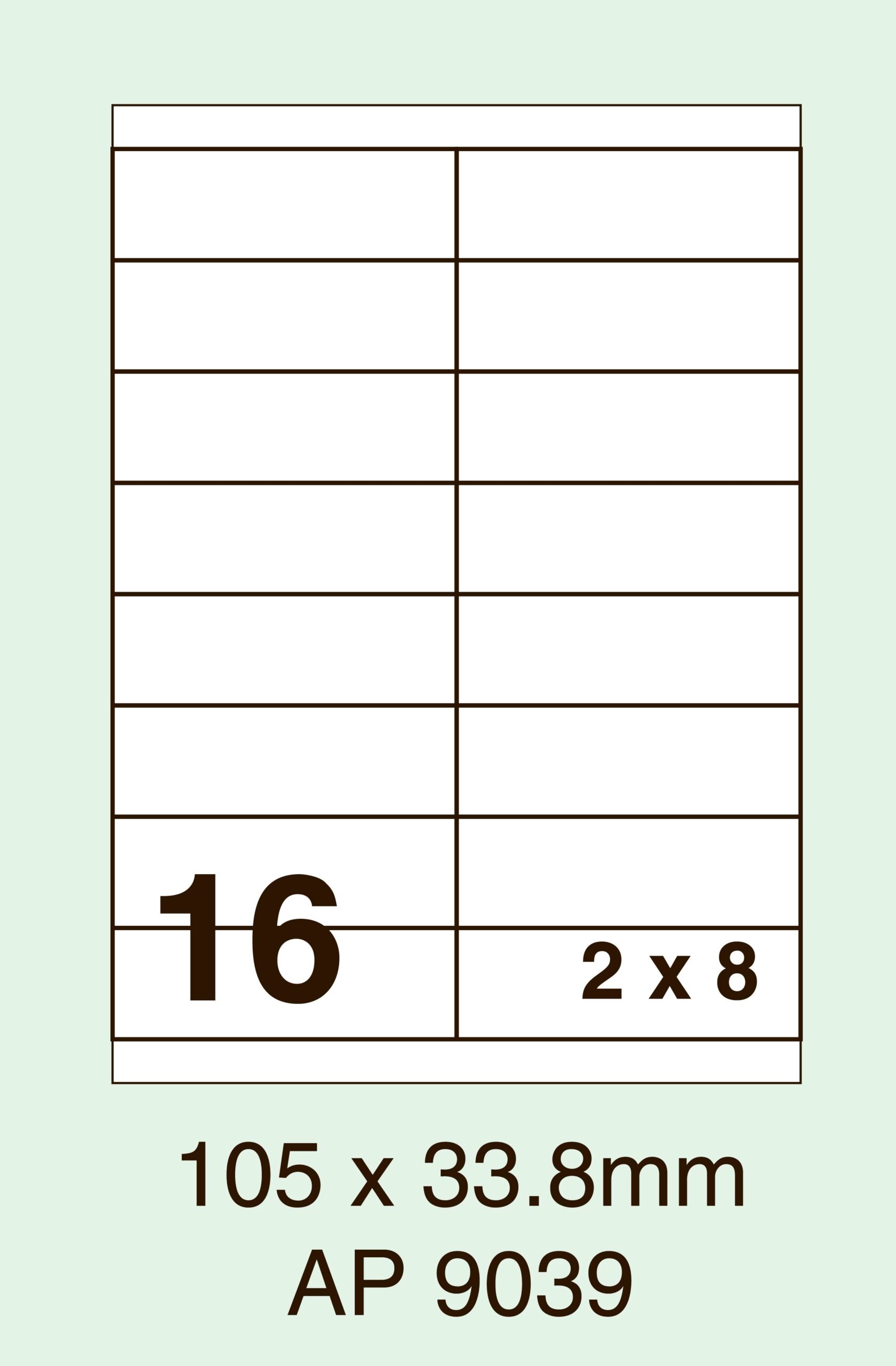 AP 9039 (105 x 33.8mm)