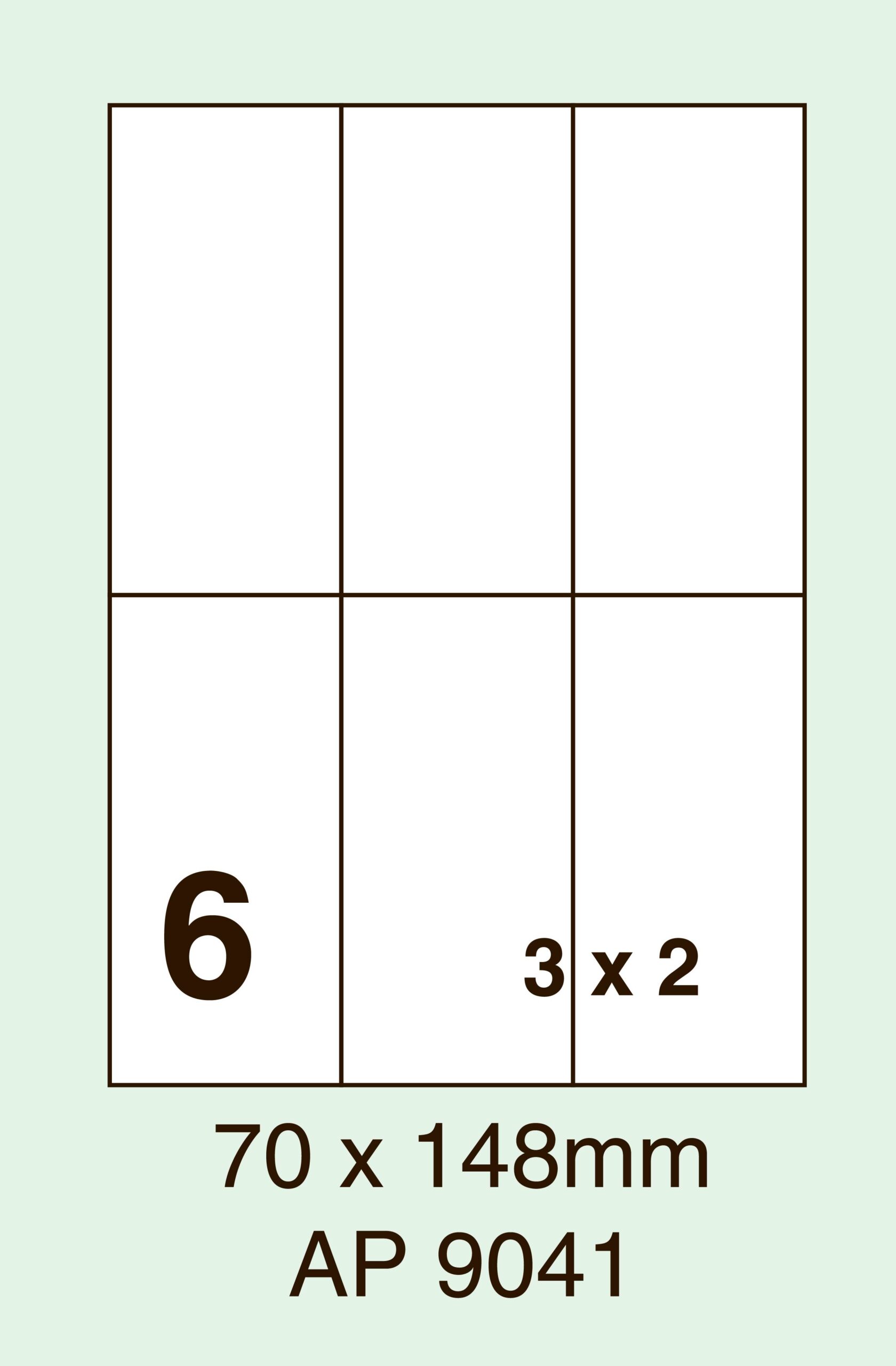 AP 9041 (70 x 148mm)