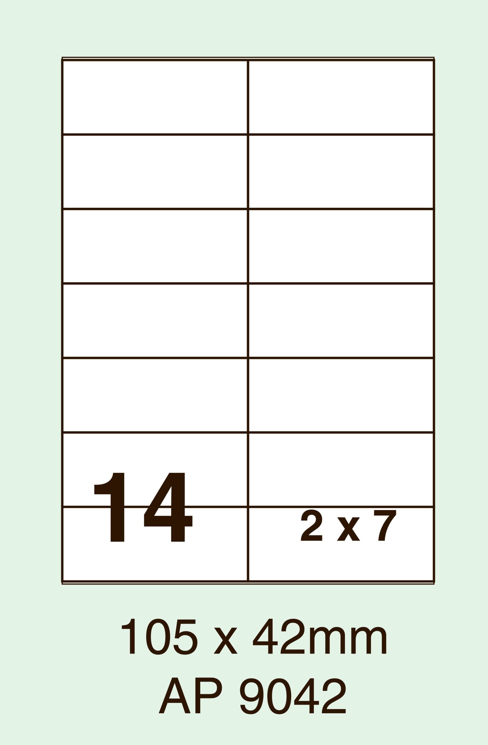 AP 9042 (105 x 42mm)
