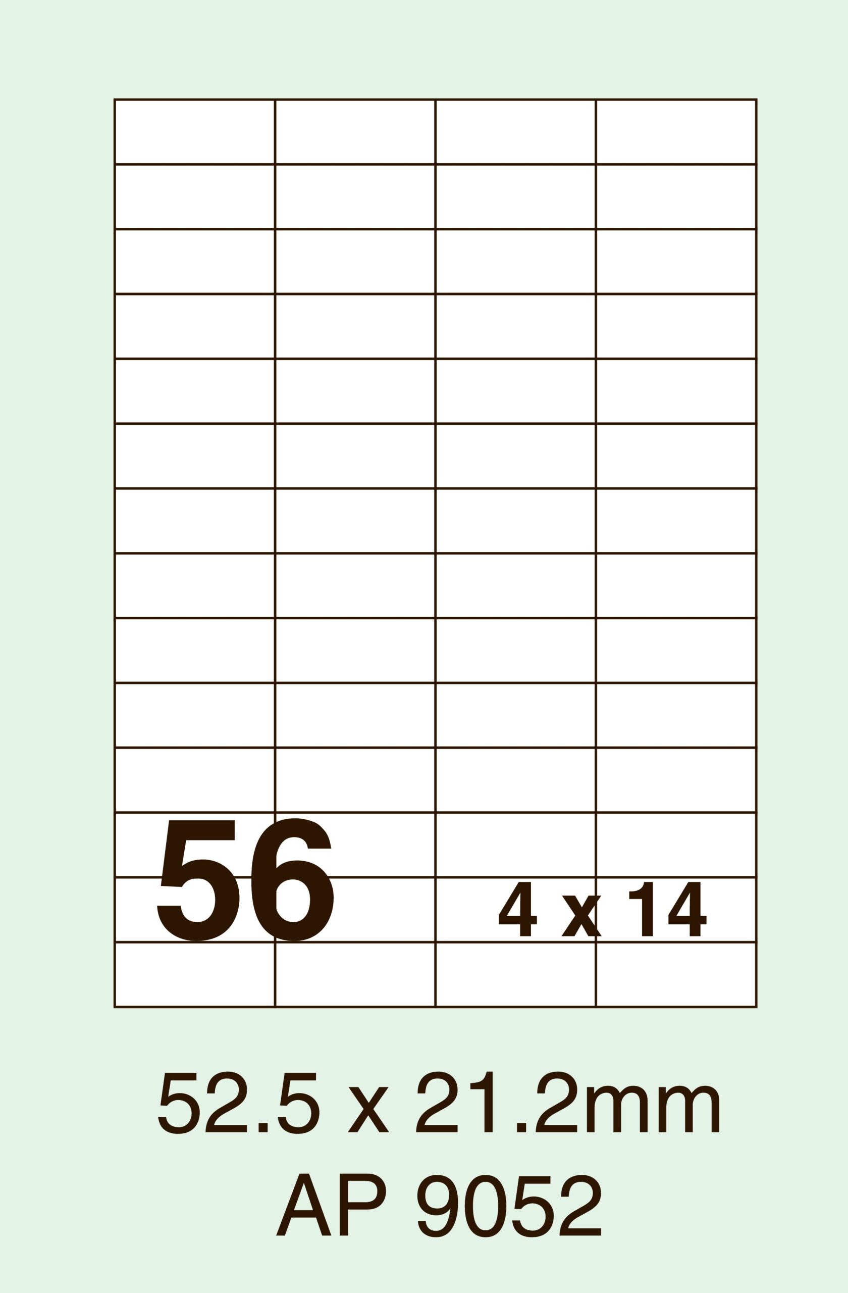 AP 9052 (52.5 x 21.2mm)